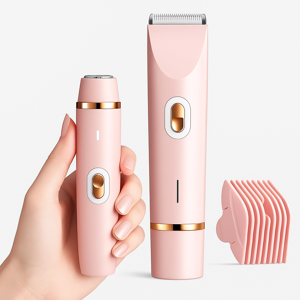 **Kit Épilateur Multifonction 2-en-1 - Révélez Votre Beauté Naturelle**